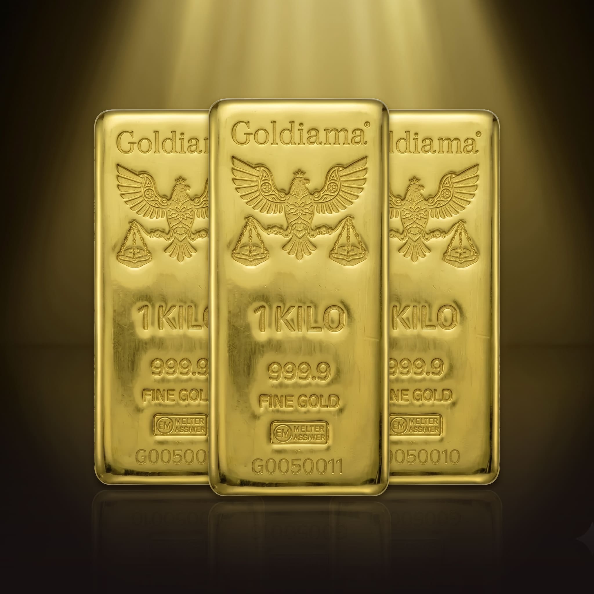 Cast Gold Bars