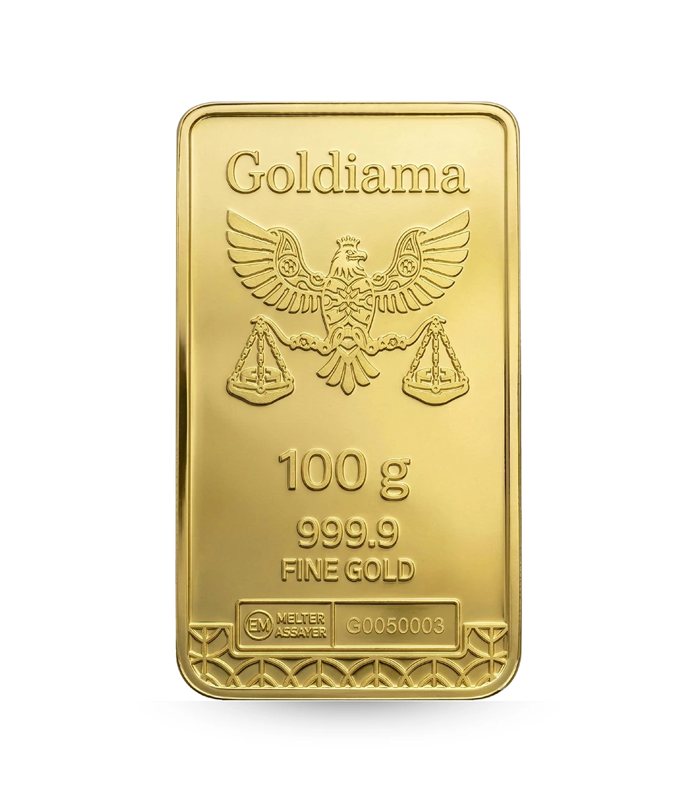 100 Gram Minted Bar