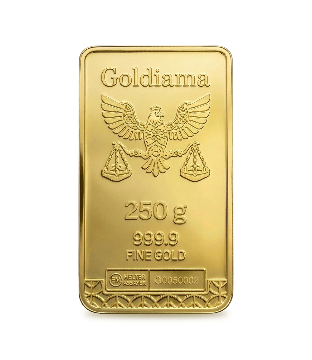 250 Gram Minted Bar