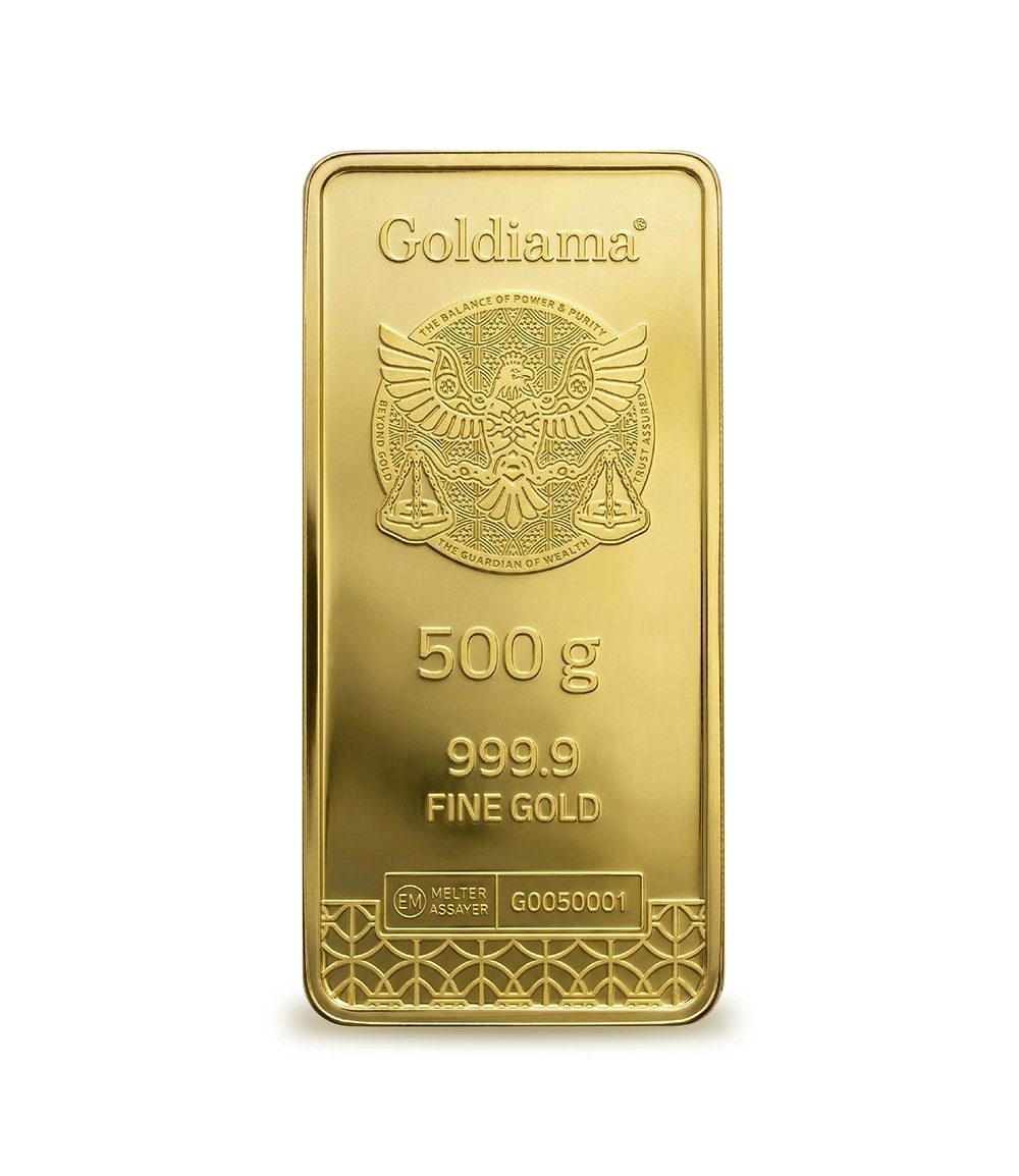 500 Gram Minted Bar