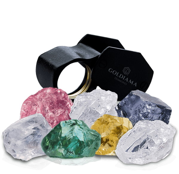 goldiama fancy rough diamond sourcing dubai
